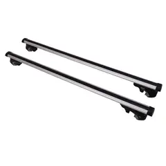 GENERICO - BARRA TRANSVERSAL 130CM SILVER CON LLAVE