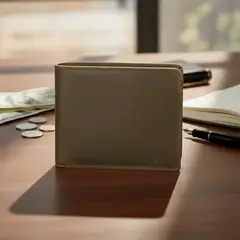 ALDEBARAN - Billetera de Cuero Vacuno De Alta Gama 8808 con Rfid Sin Broches ni Cierres