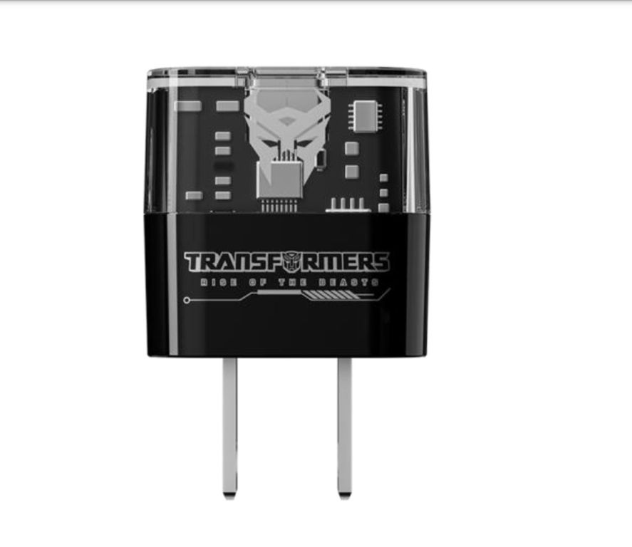 Adaptador 20W puerto USB y C Android y iPhone- NEGRO