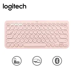 LOGITECH - Teclado K380 Bluetooth Rosado