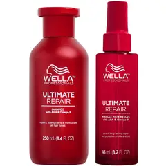 WELLA - Shampoo Reparador + Miracle Hair Rescue 95ml Ultimate Repair
