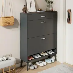 TU MESITA - Zapatera Clásica Indiana color Gris