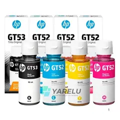 HP - KIT DE 4 TINTAS GT53 (GT51) / GT52