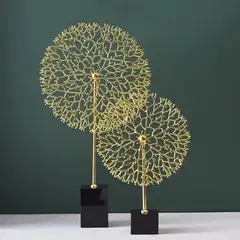 GENERICO - Escultura Árbol de Coral Con Pedestal