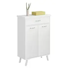 TU MESITA - Zapatera Recibidor Alejandrina color Blanco