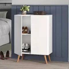 TU MESITA - Zapatera Moderna Melody Blanco