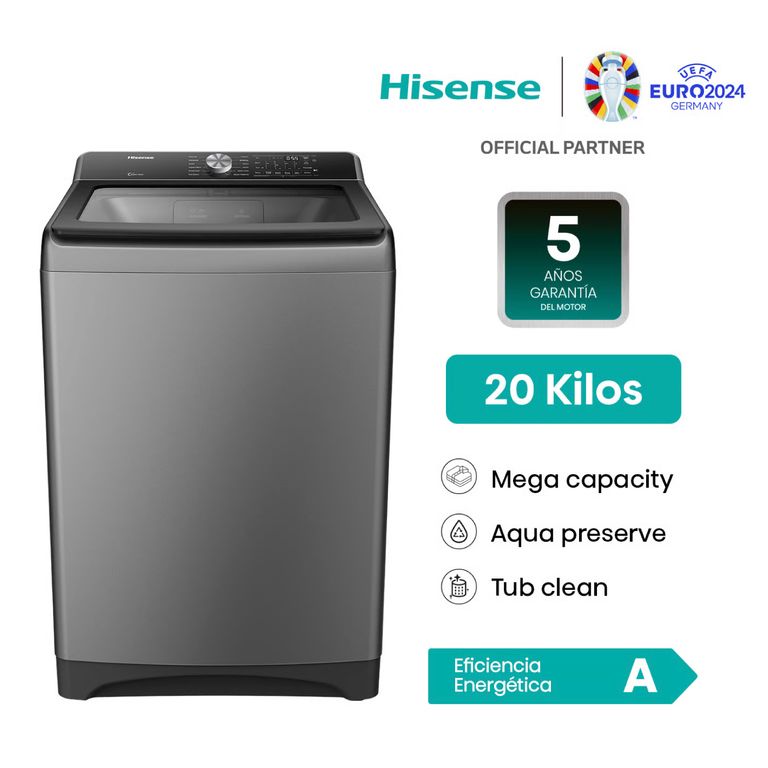 Lavadora 20Kg Carga Superior WT3T2023UT Gris
