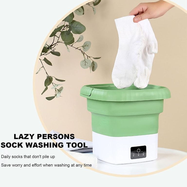 MINI LAVADORA PLEGABLE CENTRIFUGADO