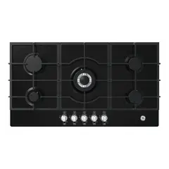 GENERAL ELECTRIC - Cocina CGG8615V2 Empotrable a Gas Vidrio Negro