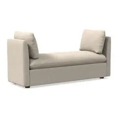 HOGAR & SPACIOS - HYS BANQUETA VITTO CAPITONE BEIGE