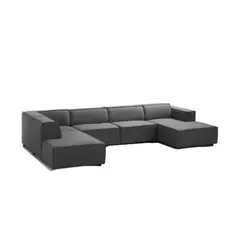 HOGAR & SPACIOS - HYS ESQUINERO MAT GRIS PIZARRA