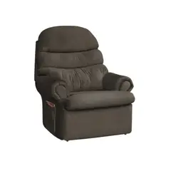 HOGAR & SPACIOS - HYS RECLINABLE CANO MARRON