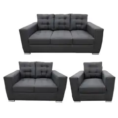 HOGAR & SPACIOS - HYS SALA 3 2 1 DAN NEGRO