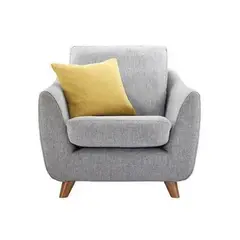 HOGAR & SPACIOS - HYS SALA 3 2 1 LOUIS GRIS OSCURO