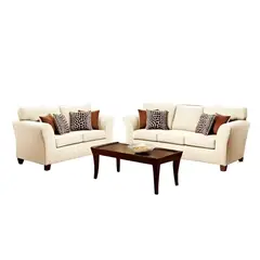 HOGAR & SPACIOS - HYS SALA 3 2 AMEDEA BEIGE