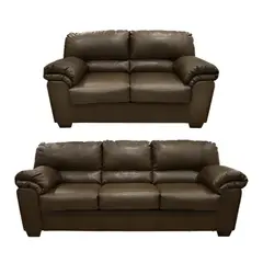 HOGAR & SPACIOS - HYS SALA 3 2 CORCEGA MARRON OSCURO