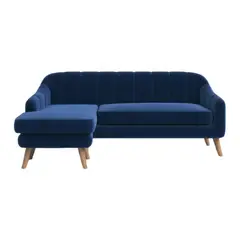 HOGAR & SPACIOS - HYS SECCIONAL IZQUIERDO VIDI AZUL NOCHE