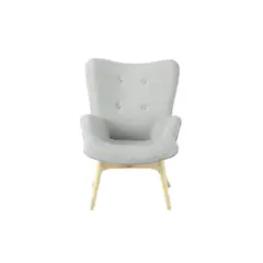 HOGAR & SPACIOS - HYS SILLON CRISTOBAL BLANCO