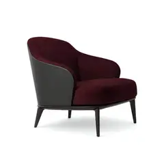 HOGAR & SPACIOS - HYS SILLON LAZ ROJO OSCURO CONTIHOGAR