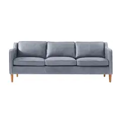 HOGAR & SPACIOS - HYS SOFA 3 CUERPOS ACUARIO GRIS