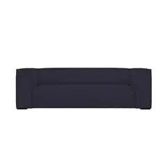 HOGAR & SPACIOS - HYS SOFA 3 CUERPOS CAPRICORNIO NEGRO