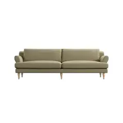 HOGAR & SPACIOS - HYS SOFA 3 CUERPOS MEDUSA BEIGE