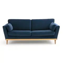 HOGAR & SPACIOS - HYS SOFA 3 CUERPOS OZTELLA AZUL NOCHE