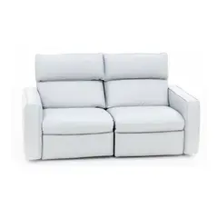 HOGAR & SPACIOS - HYS SOFA RECLINABLE 2 CUERPOS PARLO GRIS PIZARRA CONTIHOGAR