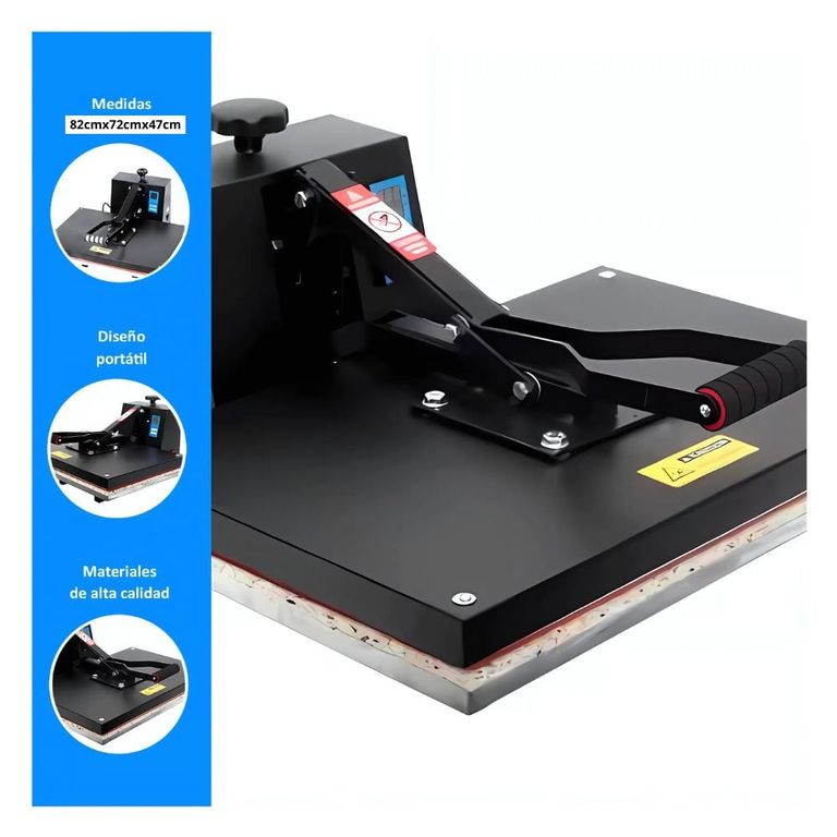 Máquina de Subliminación Plana 40x60 cm Negro
