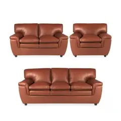 HOGAR & SPACIOS - HYS SALA 3 2 1 ELMA CHOCOLATE