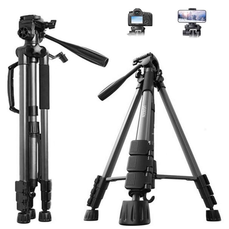 Trípode Profesional 1.75 Metros Cámara celular 360° FUNDA