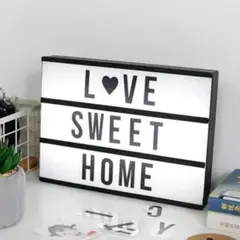 GENERICO - Pizarra De Luz Personalizada Tablero De Letras Led