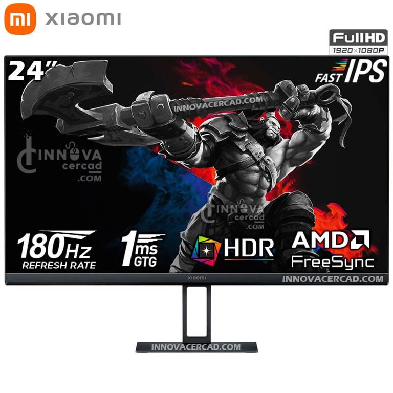 Monitor G24I 24 FHD Fast IPS 180hz 1ms HDR AMD FreeSync