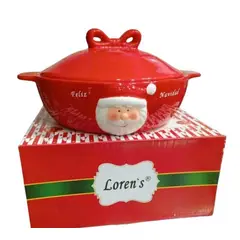 GENERICO - Cacerola Navideño de Papa Noel