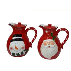 GENERICO - Jarra Navideña Ideal para Bebidas Calientes