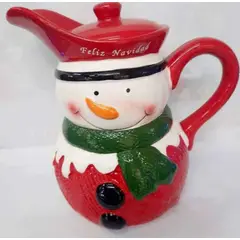 GENERICO - JARRA DE NAVIDAD 2LT MUÑECO DE NIEVE
