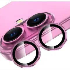 CASE - Mica de Camara Individual Para Iphone 16 - Rosa