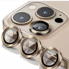 CASE - Mica de Camara Individual Para Iphone 16 Pro Max - Dorado