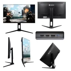 TEROS - MONITOR PLANO GAMING TE-2752G, 27" FHD VA, 165 HZ, 1 MS PIVOT