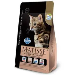 MATISSE - Alimento para Gatos Castrados Salmon - 7.5 kg