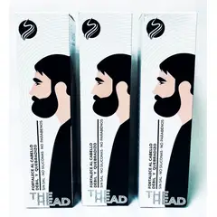 GENERICO - The head Control Caida de Cabello SIN SAL- NO SILICONAS- NO PARABENOS PACK X3