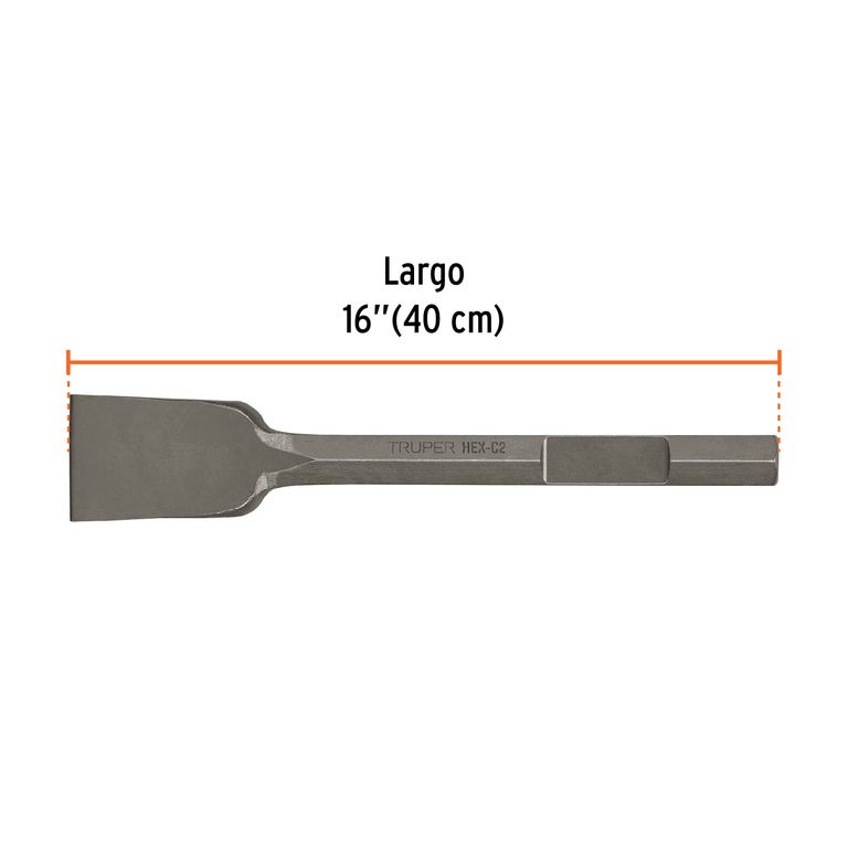Cincel plano para rotomartillo demoledor