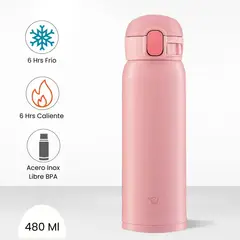 ZOJIRUSHI - Termo de Bebida Baby Mug Rosado 480 Ml