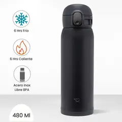 ZOJIRUSHI - Termo de Bebida Baby Mug Negro 480 Ml