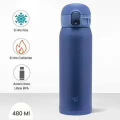 ZOJIRUSHI - Termo de Bebida Baby Mug Azul 480 Ml