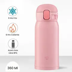 ZOJIRUSHI - Termo de Bebida Baby Mug Rosado 360 Ml