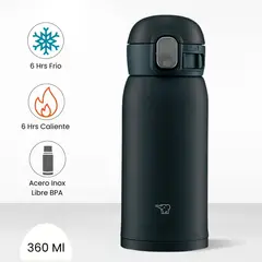 ZOJIRUSHI - Termo de Bebida Baby Mug Negro 360 Ml