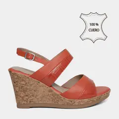 TOP MODEL - Sandalias Casuales Mujeres Tmo-N0003 Cuero