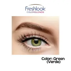 GENERICO - Lentes de Contacto Freshlook Colorblends Color Verde Green