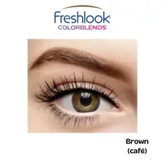GENERICO - Lentes de Contacto Freshlook Colorblends Color Brown Cafe
